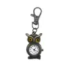 Reloj de Bolsillo Retro Nuevo Búho al por Mayor Personalizado Creativo Reloj de Cuarzo Estudiantes Hombres y Mujeres Versión Coreana Reloj Lindo Reloj de Colgar