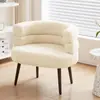 Sofá Preguiçoso Famoso na Internet, Cadeira Sofá Preguiçosa de Lã de Cordeiro, Sala de Estar, Quarto, Closet, Cadeira de Maquiagem para Lazer, Banqueta para Penteadeira