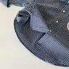 Camisas Infantis Mabao 2026 Outono Novo Estilo Coreano Camisas de Manga Longa Xadrez Infantis para Crianças Pequenas Tops de Primavera Tendência