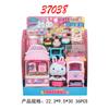 Conejo Rosa de una Palabra Herramientas Médicas para Niños Cocina Máquina Gashapon Serie Rompecabezas Mini Set Juguetes para Jugar en Casa Niñas