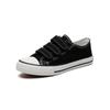 Zapatos de Lona con Velcro Estilo Coreano de Caña Baja Fubu 2026 Primavera para Mujer, Tenis Estilo Ins para Estudiantes, Zapatos Blancos sin Cordones F003