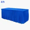 Saia de Sol Elástica Cor Sólida Toalha de Mesa Banquete de Casamento Mesa de Assinaturas Cobertura de Mesa Longa Toalha de Mesa Cobertura de Mesa Toalha de Mesa Elástica Off-White