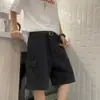 Marca de moda Jeans de verano Pantalones cortos casuales para hombre Delgados Estilo coreano Modernos Estudiante Deportes Holgados Pantalones de trabajo
