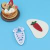 Molde de Pan al Vapor de Frutas y Verduras de Dibujos Animados Patrón Creativo Pasta Artificial Fondant Galleta Pastel Impresión Corte Molde Herramienta para Hornear