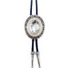Corbata Brillante de Diamante para Hombre, Corbata Trendy de Cristal, Superficie Grande de Diamante 3D, Cordón de Corbata Multicolor, Corbata de Lazo