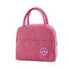 Nova bolsa de isolamento de folha de alumínio iônica bolsa de almoço espessa bolsa de gelo estudante portátil à prova d'água isolamento de almoço bolsa de caixa de almoço