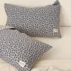 Funda de almohada de gasa clase A Algodón puro Par para el hogar Adulto Funda de almohada de algodón Absorbe el sudor y previene el aceite de la cabeza y se puede usar en todas las estaciones