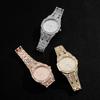 Relojes de diamantes para hombre más vendidos de Europa y Estados Unidos, moda hip-hop, esfera grande, calendario, reloj de cuarzo, ventas directas de fábrica de joyería Jinao