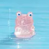 Novos produtos transfronteiriços: Acessórios decorativos DIY de tartaruga, sapo, tricerátopo e salamandra brilhantes, miniaturas de resina para micro-paisagens