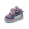 Zapatos Deportivos para Niños Primavera y Otoño 2025 Zapatos de Suela Sólida para Niños Zapatos de Pan de Caña Alta para Niñas Zapatos de Bebé con Velcro