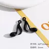 Novo Estilo Hip Hop Tendência Liga 3D Notas Musicais Colorido Pingente Chaveiro Cabide Acessórios para Joias DIY Atacado