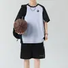 Traje Deportivo Casual Nuevo para Jóvenes Beijiang Wolf 2026 de Seda Helada de Secado Rápido Transpirable de Corte Holgado para Estudiantes de Secundaria y Preparatoria