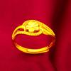 Anillo de Oro de Arena Vietnamita Nuevo para Mujer Anillo de Oro de Arena para Mujer Anillo de Moda al por Mayor Anillo de Estrella de Cinco Puntas