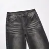 Otoño Nuevo Jeans Rectos Lavados Retro Americano Tendencia Masculina Estilo Coreano Sueltos Pierna Ancha Adelgazantes Casuales Pantalones Largos
