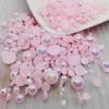 Tamaño Media Cara Perla Imitación Fondo Plano Semiesférico Cuentas Color AB Accesorios Nail Art DIY Hecho a Mano Accesorios Zapatos y Sombreros