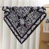 Novo lenço quadrado vintage paisley 90cm mais vendido, lenço de seda artificial, lenço fino color-blocking para a cabeça, lenço versátil, xale decorativo