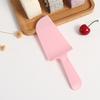 Cuchillos de plástico desechables para pastel empaquetados individualmente, Cortadores dentados engrosados, Cuchillos para postre de cumpleaños, Panadería privada, En stock al por mayor