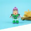 Chaveiro Desenho Toy Story Buzz Lightyear Woody Carro Pingente de Chaveiro para Bolsa Pequeno Presente Atacado