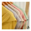 Liquidación Otoño 2026 Chal de Punto Color Sólido Estilo Coreano para Mujeres Adultas Cuello Falso Anudado Chal para Aire Acondicionado