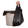 Bolsa de basura para el hogar al por mayor directo de fábrica negra tipo chaleco desechable para almacenamiento bolso de mano de oficina