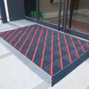 Alfombrilla antideslizante para exteriores tres en uno felpudo para entrada de hotel felpudo para puerta de entrada felpudo para puerta comercial alfombra de bienvenida para exteriores