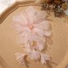 Estilo K de Organdí de Hada Súper Borla de Cristal Flor de Gasa DIY Hecho a Mano Versátil Corsage Tocado Accesorios para Ropa Venta al por Mayor