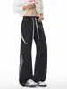 Otoño 2026 Nuevo Estilo Pantalones de Color Bloque Compuestos No Elásticos sin Sombra para Pared M-5XL HK26951-Especial P29