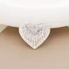 Moda Novo Sapato com Buraco de Coração de Pérola e Diamante Completo Acessórios DIY Capa de Celular Adesivos de Beleza Material de Diamante Decoração de Flor para Sapato