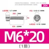 Tornillos de Acero Inoxidable 304 Gb70.1 Cabeza Cilíndrica Hexagonal Sin Nervaduras Cabeza Cóncava Tornillos Cóncavos Ligeros M2M3M4