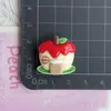 Casa de Frutas Fofa de Desenho Animado Acessórios de Resina Criativos DIY Grampo de Cabelo Feito à Mão Capa de Celular Adesivo de Geladeira Material em Lote