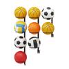 Estante de baloncesto sencillo para interiores, para colgar en la pared, sin perforaciones, para la escuela infantil