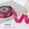 Cinta de Poliéster de Doble Cara de 2 cm Lazo Hecho a Mano Material DIY Flor de Cinta de Satén Empaque Cinta de Seda Corbata Cinta para Colchas