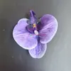 Cabezas de flores de orquídea mariposa simuladas impresas en 3D, flores de seda de tacto realista, arreglos florales de boda, cabezas de flores para decoración del hogar al por mayor