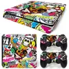 Película ps4 slim Pegatina Máquina Delgada ps4 slim Pegatina Cuerpo ps4 slim Pegatina Graffiti ps4 slim