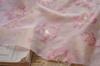 Vestido de mujer de seda dorada fina ligeramente transparente para primavera y verano, tela en relieve, equipaje vintage, tela decorativa para vestido ramo