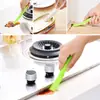 Raspador Limpiador de Puertas y Ventanas, Raspador de Doble Cabeza para Estufa de Cocina, Raspador Limpiador de Manchas en Ranuras, Raspador Abrelatas