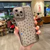 Capa com Glitter Laser para iPhone 14 iPhone 13 all-inclusive 15promax resistente a quedas furo fino 12 capa macia 11