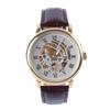 Reloj de cuarzo sencillo de moda con parte trasera hueca, elegante y clásico, reloj de negocios para hombre, venta al por mayor de fábrica