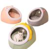 Nido para gatos, cálido para el invierno, suministros universales para gatos de cuatro estaciones, casa semicerrada para gatos, cama para dormir, caseta para mascotas