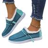 Comercio exterior Europa y Estados Unidos boca de lana zapatos de algodón de caña baja para mujer 2024 nuevo talla grande con cordones talla grande cálidos cortos casuales