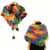 Venta al por mayor Hilo de Lana Hui Cai Hilo Islandés DIY Crochet Hecho a Mano Suéter Chal Hilo Sección Larga Teñido Color Degradado Hilo de Lana Islandés