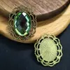 Acessórios DIY Laço Feito à Mão Material Capa de Celular Adesivo de Beleza Liga de Diamante Base de Bronze Placa de Flor de Pérola