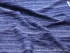 Tejido de mezclilla lavado con estampado de rayas simples para ropa, vestidos y bolsos