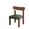 Banqueta de Madeira Maciça para Uso Doméstico, Banqueta Baixa para Sala de Estar, Banqueta de Madeira para Mesa de Centro, Cadeira Infantil com Encosto, Banqueta Pequena para Sentar por Muito Tempo sem se Cansar