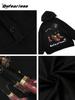 Zapatos de Diseño Estilo Americano Suéter con Capucha para Cachorro Marca Trendy para Hombres y Mujeres Retro Holgado Nicho Sudadera con Capucha para Pareja Chaqueta