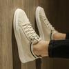 Sapatos Masculinos 2025 Verão Tecido de Malha Respirável Leve Fino Slip-on Moderno para Dirigir Casuais Sapatos de Malha