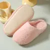 Amazon Chinelos de Pelúcia Fofos Femininos para Casa Inverno com Solado Grosso Antiderrapante de Algodão Chinelos Internos Silenciosos Inverno