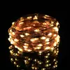 Luces de Cadena de Alambre de Cobre Solares para Exteriores, Impermeables, Luces LED para Jardín, Control Remoto de 8 Funciones, Luces Decorativas, Luces de Atmósfera Navideña