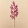 Polvo Brillante 46cm Rama Navideña con 7 Hojuelas de Plástico, Marco de Fotos para Árbol de Navidad Decoración de Arreglo Floral Estilo Europeo