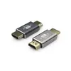 Conector HDMI 2.1 para computadora, decodificador de TV, monitor, proyector, adaptador en ángulo, aleación de aluminio, 8K